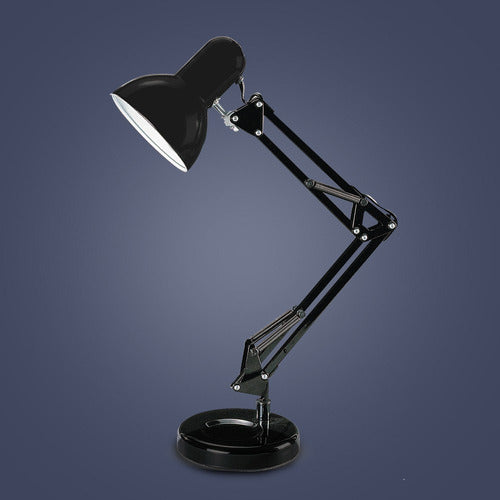 Dabor Classic Double Arm Black Technical Drawing Desk Lamp 1