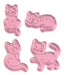 Cortantes Gatos Gatitos Galletitas Reposteria Fondant X 04 U 0