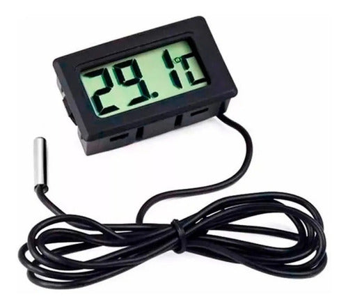 TS Digital Thermometer with External Sensor Cable - Bye 0