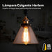 LED Hanging Lamp Harlem E27 Ceiling + Premium Filament 4