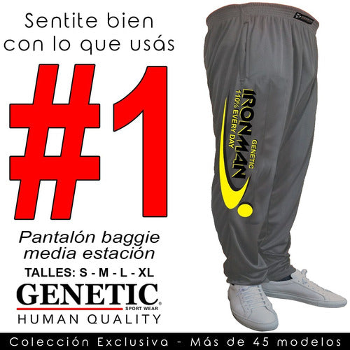 Genetic Baggy Microfiber Training Pants Ironman 1