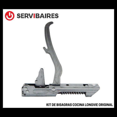 Kit Bisagras Soporte Puerta Horno Cocina Longvie H5900xf 2