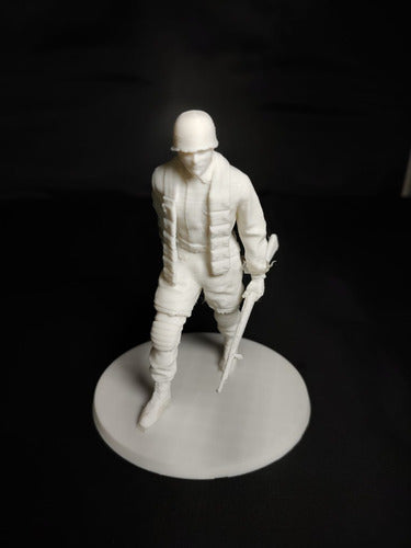 German Paratroopers Mod2 Scale 1/16 (12cm) White 3