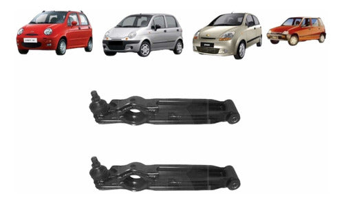 Impomotors Kit 2 Parrillas Completas Para Chery Qq Daewoo Tico Y Matiz 0