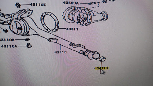 Toyota Front Wheel Seal 4x4 1997-2004 Interior 1