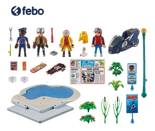 Volver Al Futuro 80 Piezas Playmobil Niños Febo 1