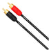 Cable Rca Monster 2 Canales 1 Metro 100% Cobre Ofc Amplif. 0