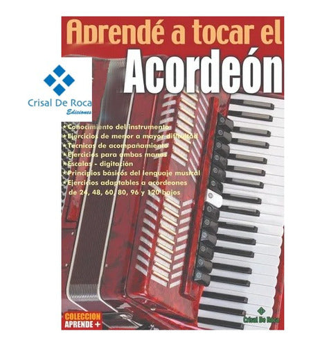 Crisal De Roca Libro Cuaderno Crisal De Roca Aprende A Tocar Acordeon 0