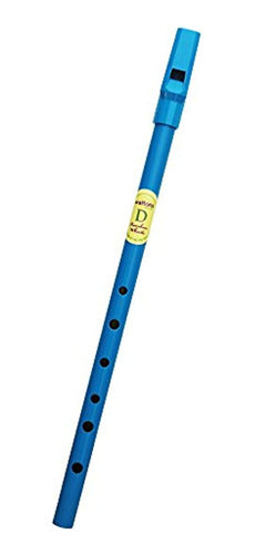 Waltons Blue Whistle Tube - Fun & Colorful Tin Whistle - Key of D 1