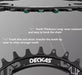 Deckas Monoplato Mtb Narrow Wide 104 Bcd Oval Y Circular 5