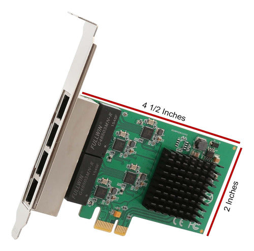 Syba Si-pex24042 Tarjeta De Interfaz De Red Pci-e X1 Gigabit 1