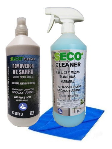 KSC162 Kit Removedor Sarro Agua Pesada Y Limpiavidrio 1 L C/u 0