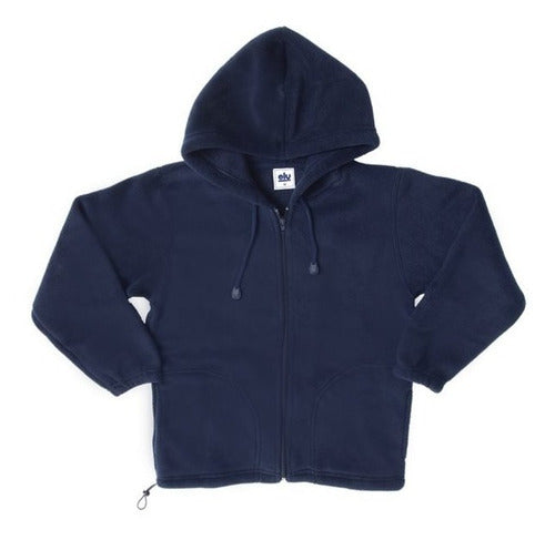 Ely Blue Collegiate Polar Jacket 2