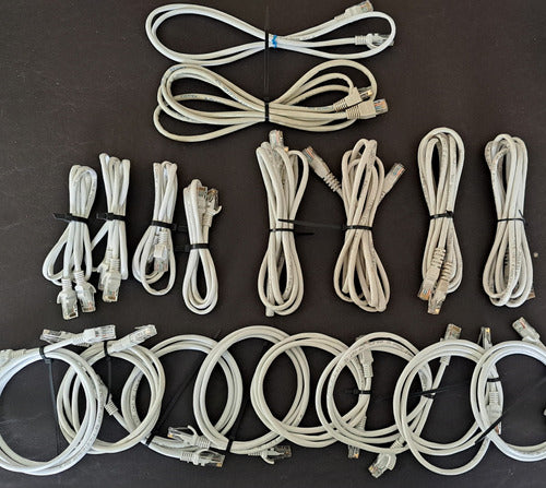 Lote Cables De Red Varios Tamaños 1