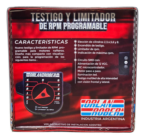 Orlan Rober Testigo Y Limitador Rpm Programable 1