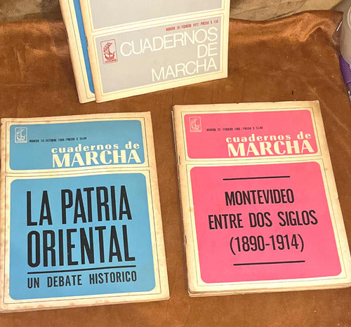 Cuadernos De Marcha Década Del 60 Lote De 8 Revistas Uruguay 2