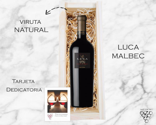 Box Madera Vino Luca Malbec Caja Grabado Personalizado 1