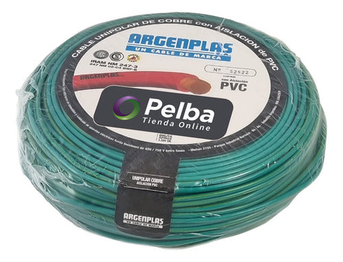 Argenplas Unipolar Cable 1x2.50mm V/a X 100 Mts 0