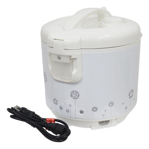 Panela Elétrica De Arroz Legumes Antiaderente 6 Xícaras 110v 4