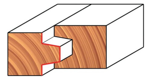 Freud 12132 Dia Wedge Router Bit with 12 Shanks 0