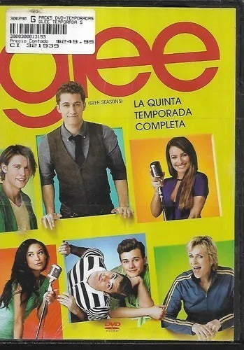 Glee La Quinta Temporada Completa 6 Dvd Nuevo Original 1