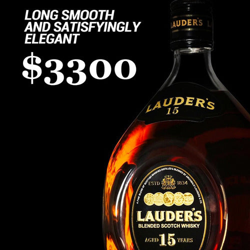 Whisky Lauder's 15 Años Blended Scotch 700ml 1