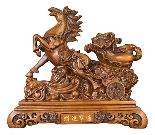 Casa Fortuna Wealth Horse YHJF06 - 41x12x37 Cms 0