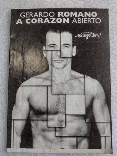 Programa De Teatro Obra De Gerardo Romano A Corazón Abierto 0