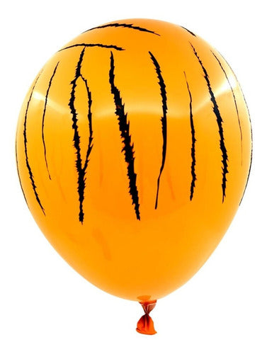 Tu Mundo Zebra Print Latex Balloons Radio 12 0