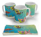 Newcaps Sublimated Ceramic Mug - SpongeBob TV #396 0