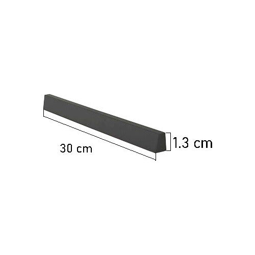 RC Slim Metal Adhesive Handle 3m Titanium-Grey Quality 30cm 3