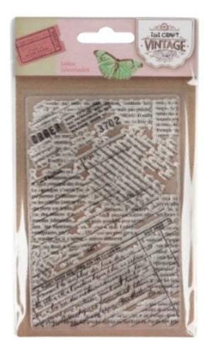 IBI CRAFT - Vintage Quotes - Silicone Stamp - Scrapbooking 0