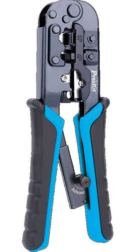 Pro'skit Crimping and Stripping Tool for RJ45/11/12/22 UCP-376TX 0