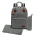 Mochila Maternal Carestino Boston Gris 2