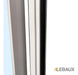 Felpa 7x6 mm 10 m for Aluminum Window Opening by Lebaux 5