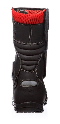 Nine to One Storm Motorcycle Boots Leather Mesh Protections 999 2