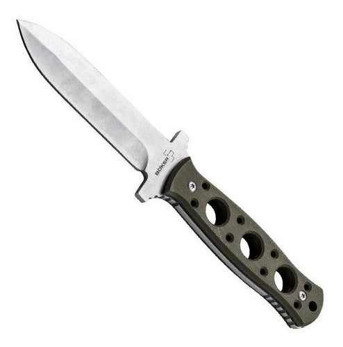 Faca Boker Plus Steel Ranger Acompanha Bainha Em Couro 0