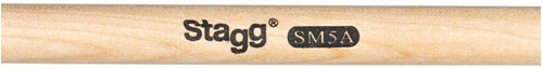 Stagg Palillos Batería SM5A 5A De Maple Con Punta De Madera 2