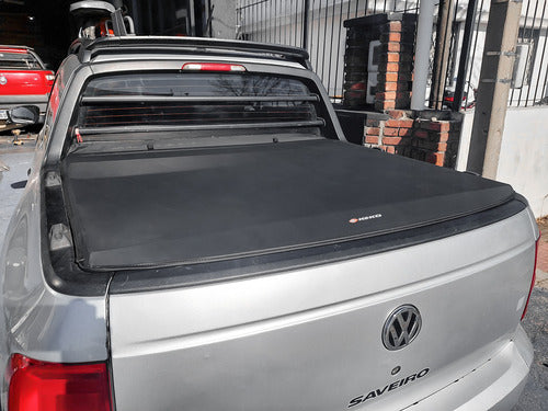 Lona Marítima Flex Keko Volkswagen Saveiro Dc 2014+ Negro 3