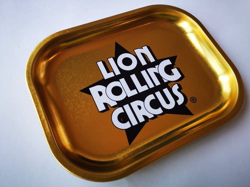 PARAMOS Bandeja Dorada Lion Rolling Circus Limited Edition / 18x13 1