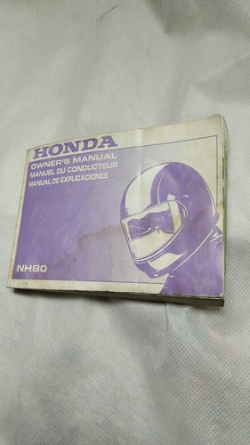 Honda Manual De Propietario Nh 80 Original Papel 0