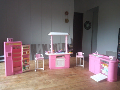 Set De Cocina Barbie Mattel 1990 0