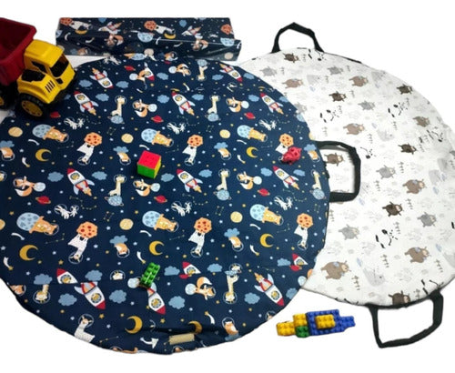 Play Mat - Alfombra Bolso Para Guardar Hermosooo 0