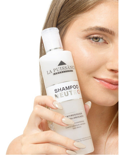 Máscara Keratina 500 Ml La Puissance + Shampoo Neutro 1