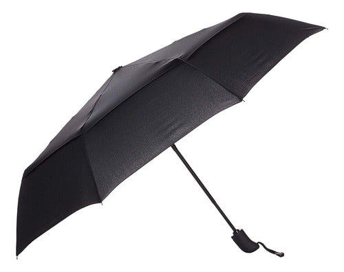 Amazon Basics Short Automatic Umbrella Diameter 98cm Black 0