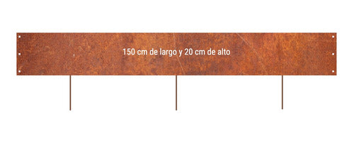 Fleje De Chapa 150x20 Cm En 3,2 Mm Espesor Sin Pintar 1