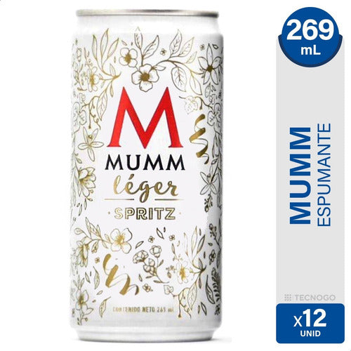 Mumm Champagne Léger Spritz – Pack of 12 Cans 0