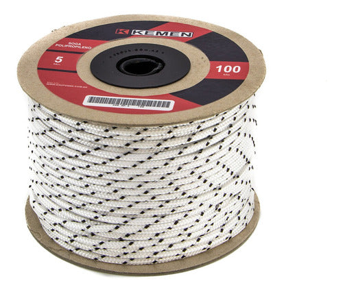 High Tenacity Braided Polypropylene Rope Kemen 6mm X100m 0