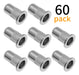 60pcs M5 Stainless Steel Threaded Rivet Nuts (5x13mm) 5