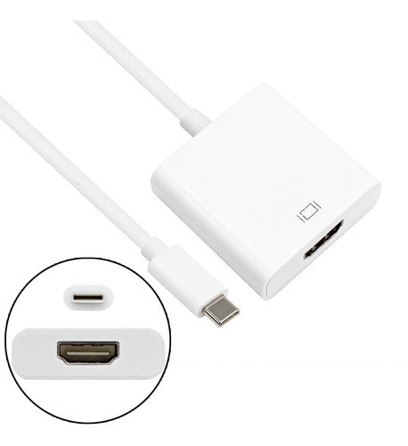 Adaptador Conversor Usb Tipo C A Hdmi- Otec 0